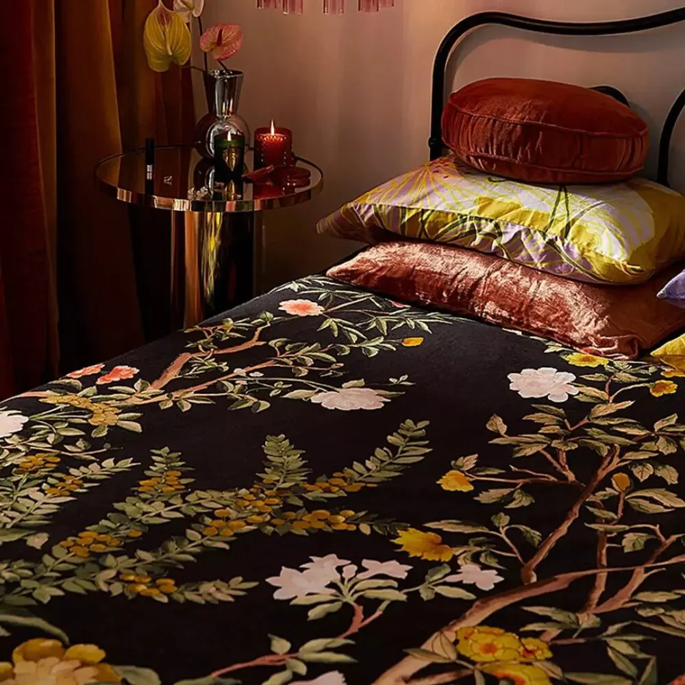 Urban Outfitters Freya Boudoir Floral Duvet Cover - Twin - New
